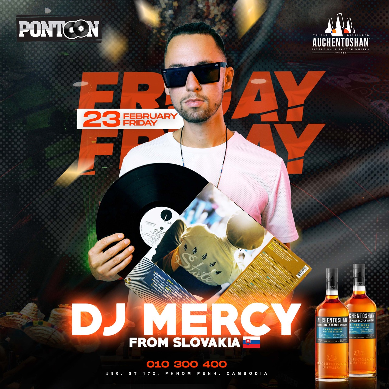 Meet DJ MERCY at Pontoon club